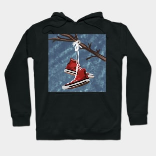 Shoes up the tree Hoodie